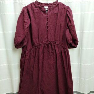 Plum A New Day Vintage Style Dress